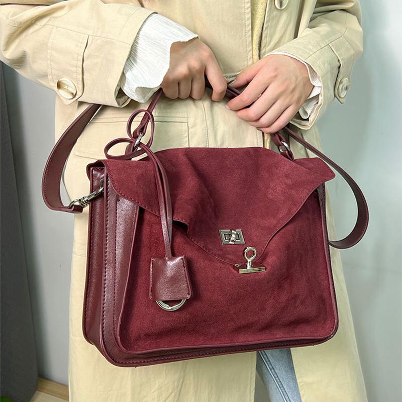 Autumn Matte Shoulder Bag for Women Designer Fashion Traveling To Work Ladies Square Bags Messenger Bag Feminine