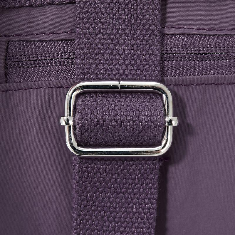 Solid Color Backpack Student Schoolbag Travel Bag Women's Lightweight Backpack