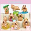 Capybara Alltags PVC Schreibtischspielzeug Sammlerstück für Kinder und Geschenke