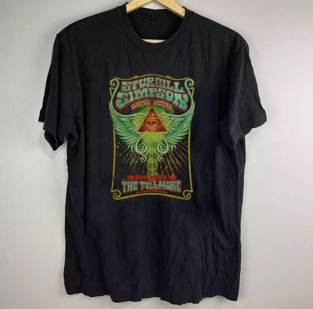 

Sturgill Simpson Electric Western Fillmore Unisex S-2345XL Shirt Unisex T-Shirt XXL
