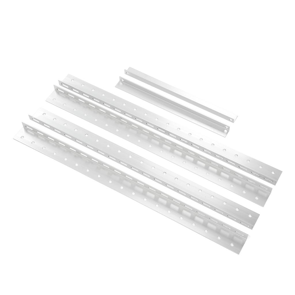 28 Inch Solar Panel Tilt Mount Bracket Portable Aluminum Alloy Triangular Porous Solar Panels Rack Bracket Set for RV