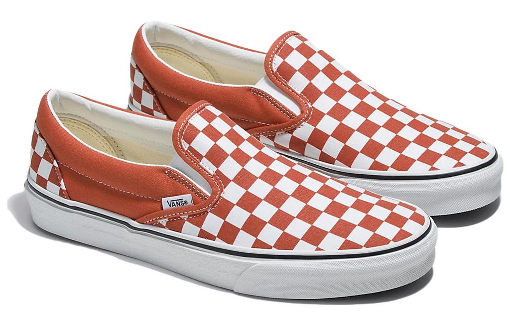 Slip-On Vans Classiche 'Checkerboard - Ocra Bruciato' VN0A7Q5DGWP