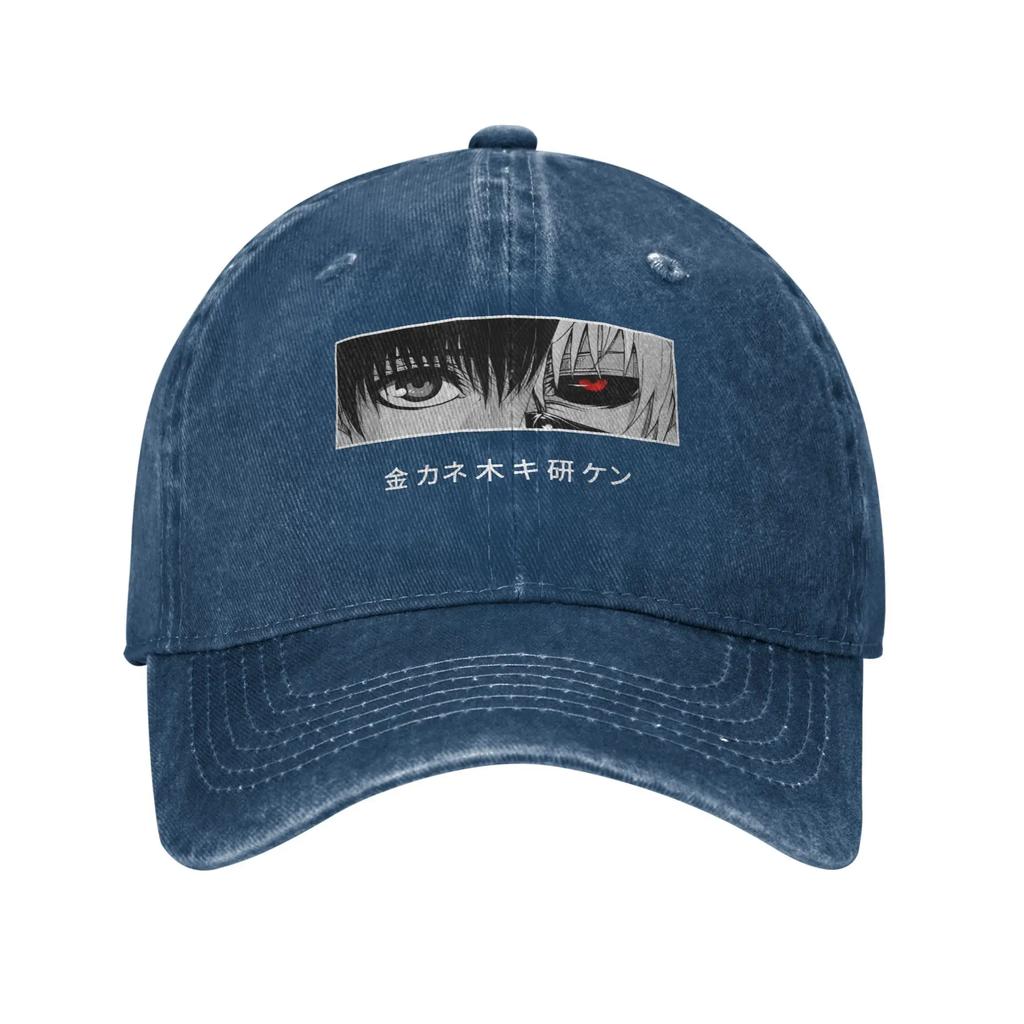 Baseball Cap Tokyo  Summer Fashion Trucker Hat Anime Ghouls Unisex Adult Custom DIY Outdoor Sport Wholesale Baseball Caps