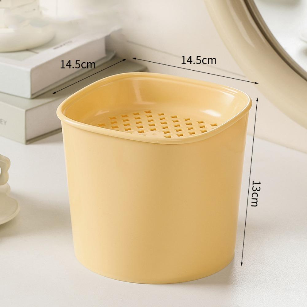 

Знімний відро для чайного листя, дренажний настільний смітник, нова коробка для чайного фільтра жовтий
