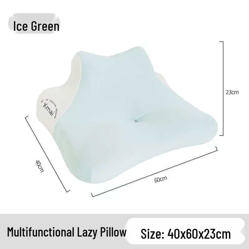 Tragbares Multifunktionales Memory-Schaumstoffkissen: Ideal für Nickerchen, Handynutzung, Rückenunterstützung und Beinhochlagerung.