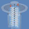 2Pcs Detachable Bathtub Drain Stopper Bathroom Shower Sink Drain Plugs Push-type Bounce Cores Drain Filter Bounce Cores