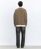 Insilence Italian Mohair Mix Cardigan Brown