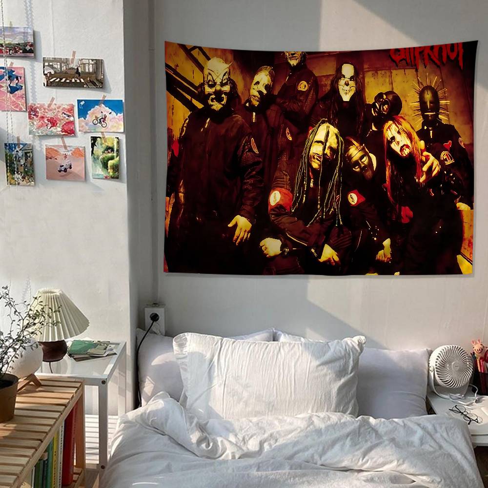 Band Rap SSlipknot Colorful Tapestry Wall Hanging Bohemian Wall Tapestries Mandala Wall Art Decor