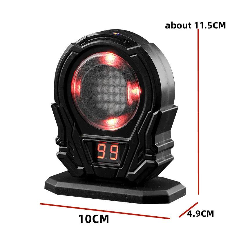 Infrared Induction Laser Target Practice Toy Color Sensitive Electronic Scoring Shooting Game with Sound Effects for Training