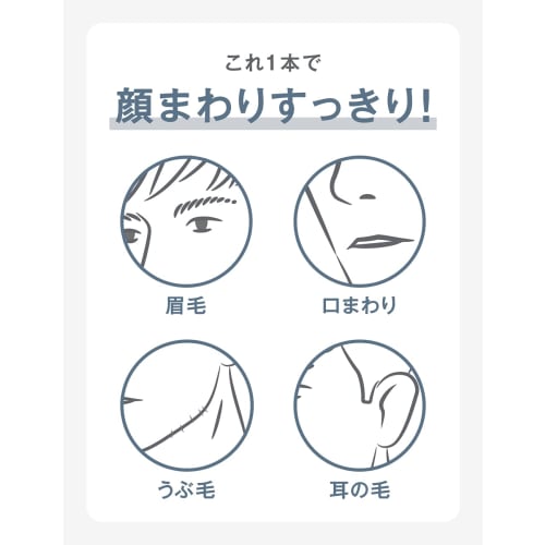 [Bulk Purchase] Schick Face/Eyebrow Razor (3 pieces) x 2 Men's L Disposable Blue