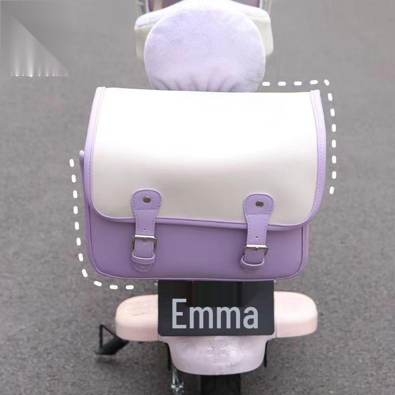 Electric Vehicle Rear Seat Storage Bag - Commuter & E-Bike Trunk Hanging Bag