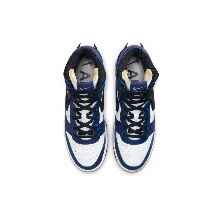 AMBUSH X Nike Dunk High Deep Royal Unisex Sneakers Blue Deep-Royal-Blue White CU7544-400