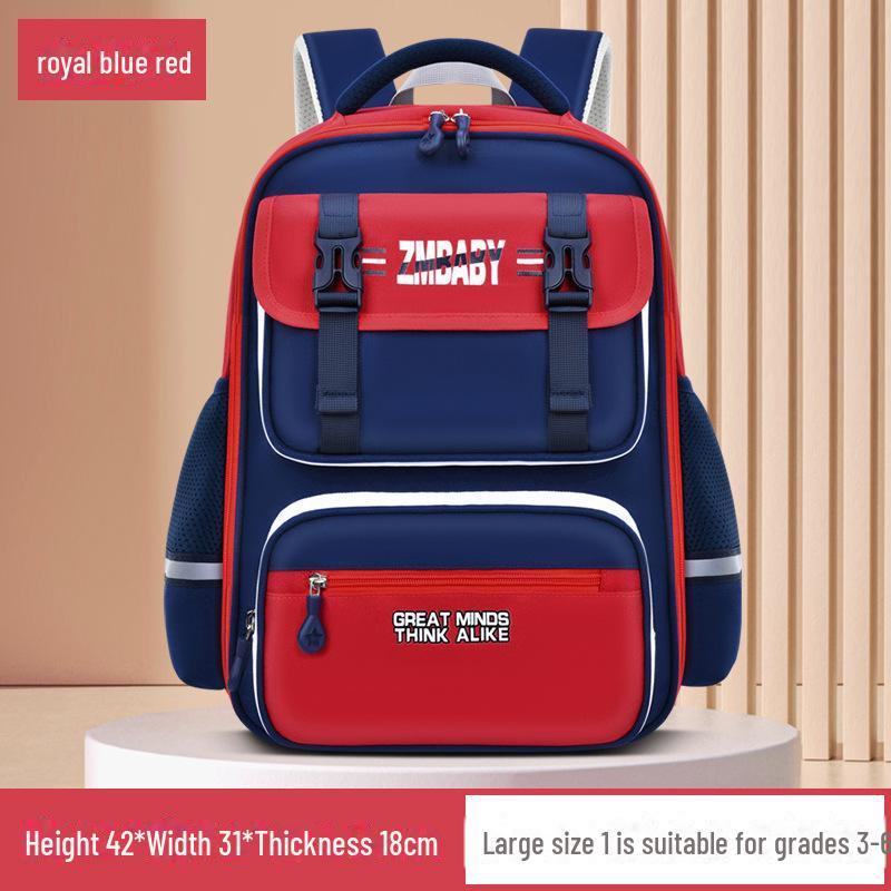 Sesame Baby Wear-Resistant Backpack for Boys & Girls, Grades 1-6, Large Capacity