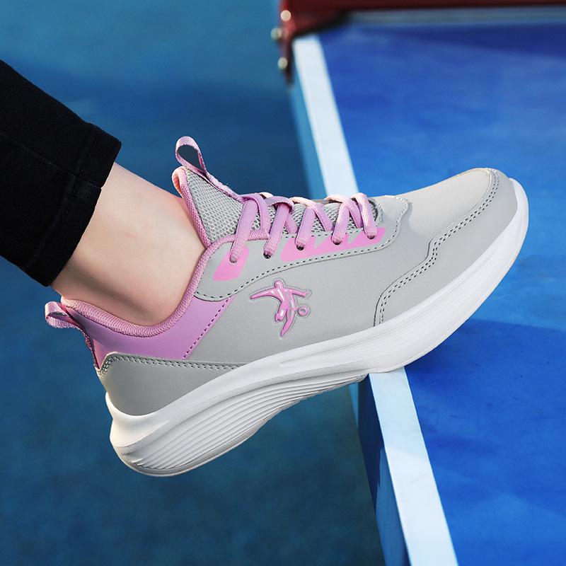 Joni Danlai Fashion Sneakers Women's Shoes Autumn and Winter Waterproof Leather Soft Sole Student Running Shoes Lightweight Casual Shoes Tide