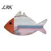 Handcrafted Wooden Fish Set Wall Decor, Mediterranean Style Art, Nautical Coastal Creative Gift for Sea Lovers Hanging Plaque, Ocean Themed