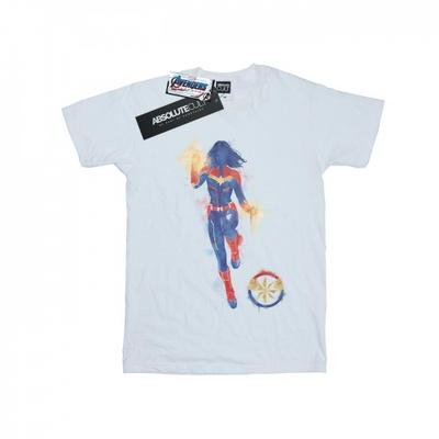 Marvel Mens Avengers Endgame Painted Captain Marvel T-Shirt
