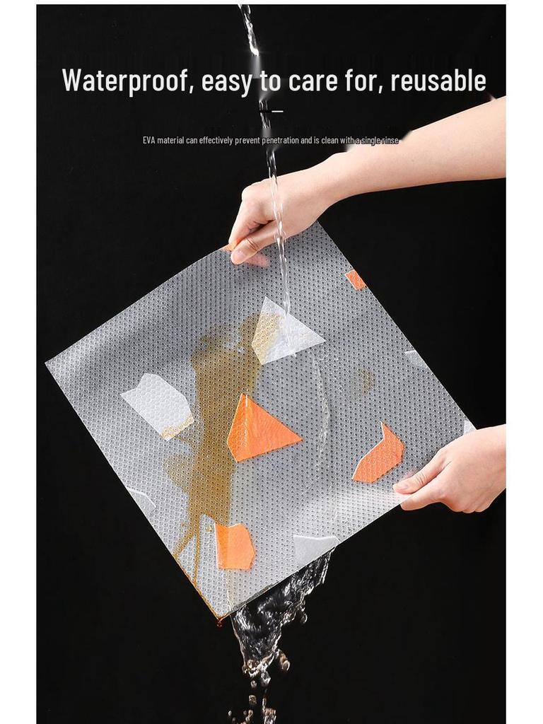 Waterproof Drawer and Cabinet Protection Pad: Anti-Dirty, Anti-Oil, and Moisture-Proof Liner for Kitchen and Wardrobe.