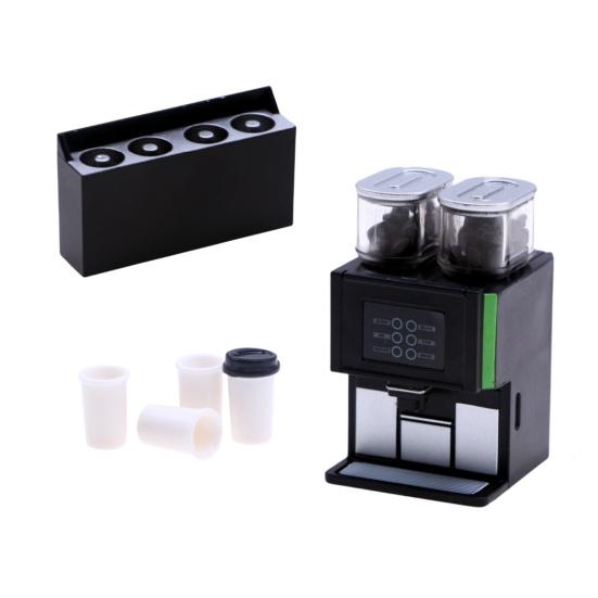 

Кукольный домик, мини-симулятор кофе-машины, реалистичная тонкая работа, реквизит для сцены игры, соответствующая модель