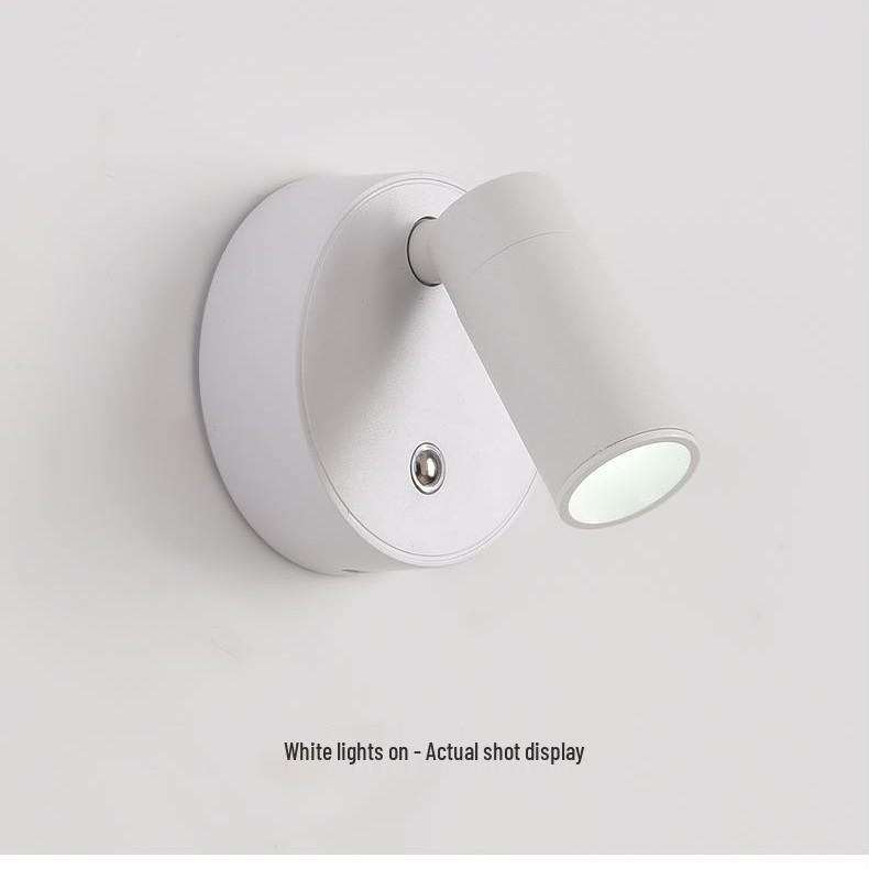 USB Rechargeable Magnetic Wall Light: Wireless Spotlight & Night Light for Corridors
