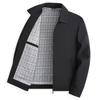 Business Middle-aged and Elderly Jacket Casual Top Dad Coat Spring Civil Servant Administrative Men Lapel Cadre