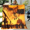 1pc Blanket Nash Tackle Print Design, Lightweight Blanket for Sofa, Bed- Soft &Warm, Gift for All Seasons Like Christmas, Halloween