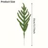 30/50pcs Christmas DIY Decoration  artificial Norfolk Pine Branch Stems - Simulated plants  Wreaths, Garlands, Tabletop Decor
