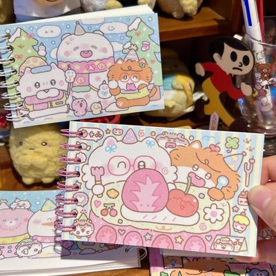 Cute Spiral Student Notebook - Tearable Blank Pages for Travel or Journaling