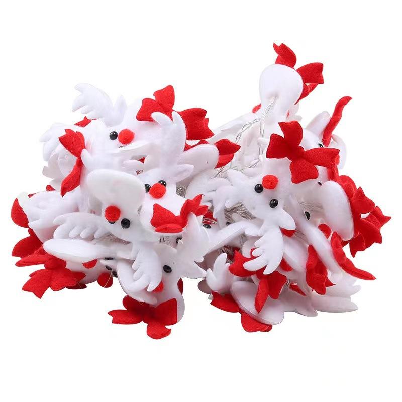 Snowman Christmas LED Garland String Light Merry Christmas Decorations For Home 2025 Cristmas Tree Ornament Xmas Navidad Gifts