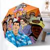 Printed Game Grand Theft Auto Folding Umbrella,Outdoor,Leisure,And Travel Umbrella,Durable Umbrella Fabric,Birthday And Holiday Gift