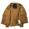Diesel Brown Studded Suede Western Jacket Jacket S BrownUsed