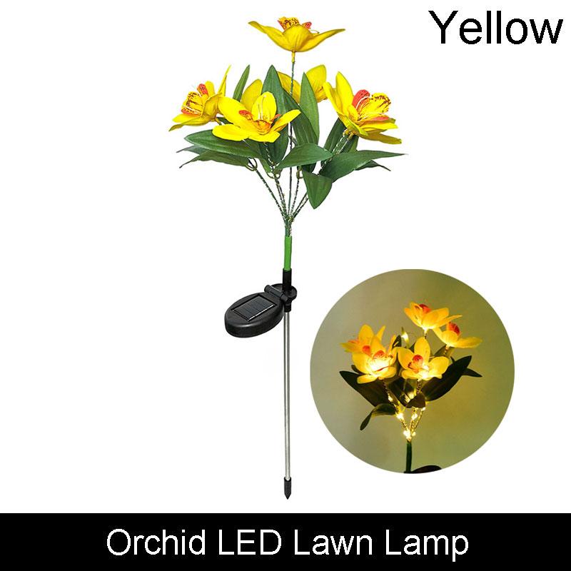 3/1Head LED Solar Simulation Sunflower Lights Garden Yard Lawn Night Lights Landscape Lamp Home Decoration Flower Light