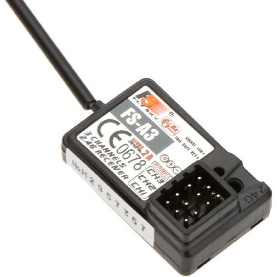 Flysky FS-A3 AFHDS2A 2.4G 3CH Receiver for GT2E GT2G Transmitter 2PCS