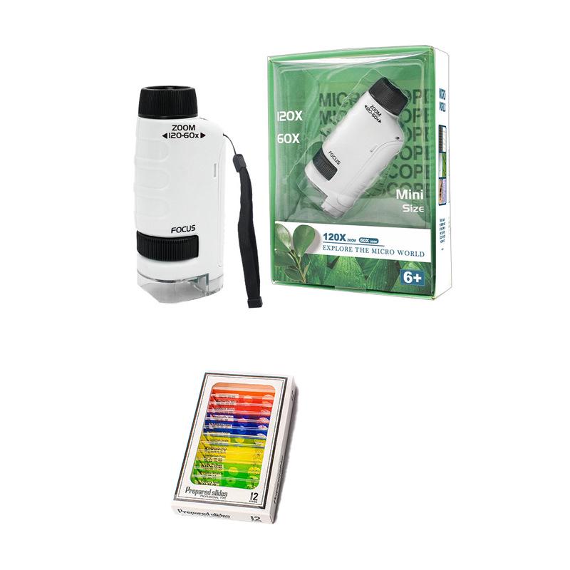 Portable HD Microscope for Kids - Educational Science Toy for Outdoor Experiments