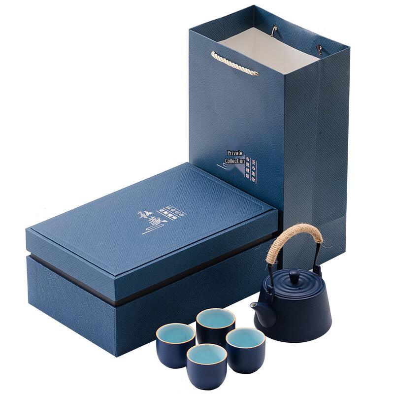 Business Style Chinese Ceramic Teapot Tea Set