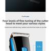 Electric Hair Clipper with USB Charging for Two Uses - A Convenient Household Electric Shaver with LCD Display