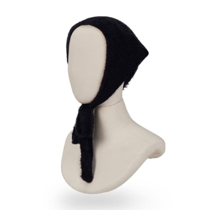 VARZAR Vazal Label Knit Bandana Black