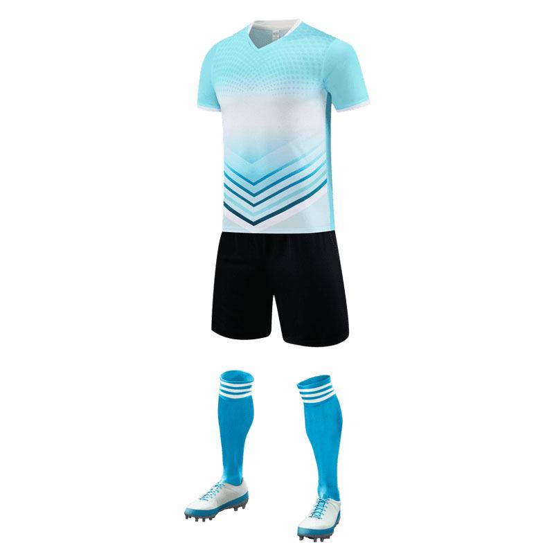 Quick-Dry Football Jersey Set for Adults & Kids - Loose Short Sleeve for Professional Training & Competition