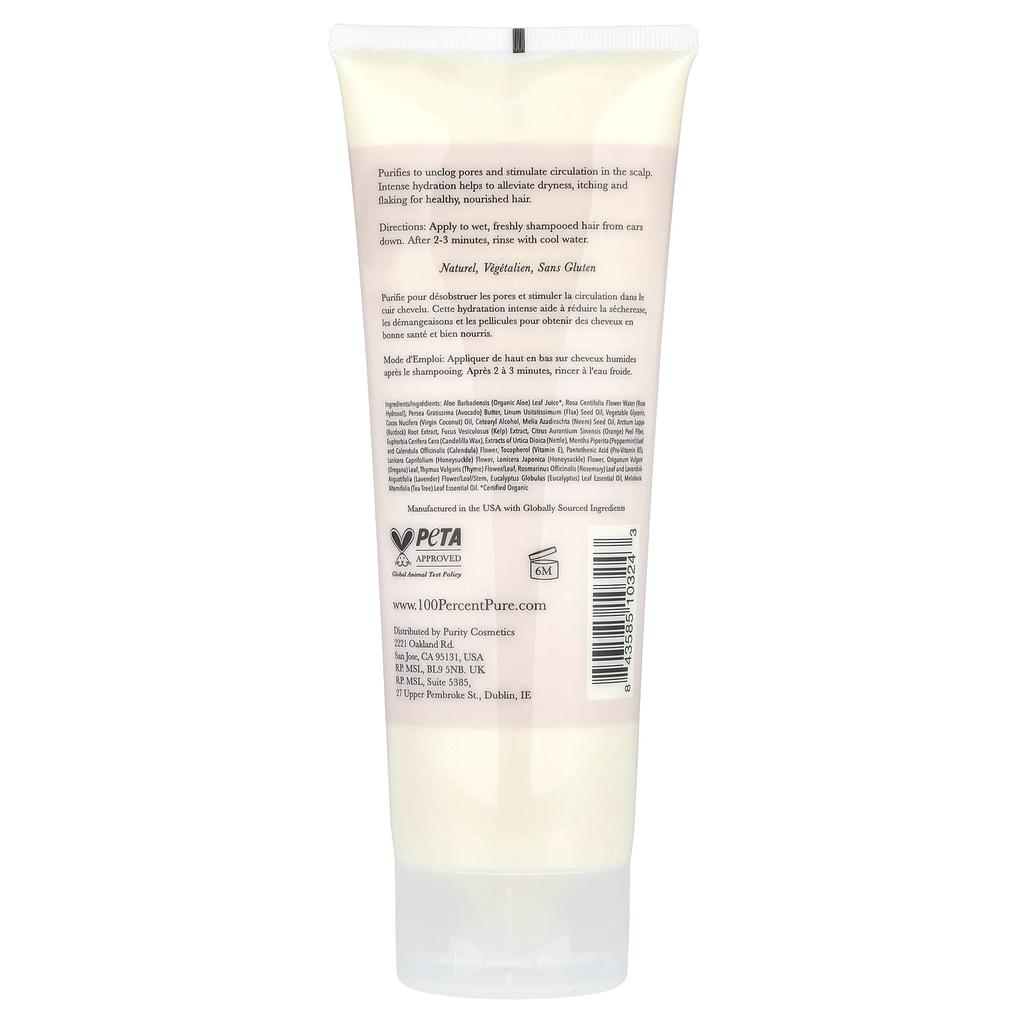 100% Pure, Burdock & Neem Healthy Scalp Conditioner, 236Ml(8Fl Oz)