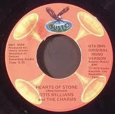 

7inch Record OTIS WILLIAMS & THE CHARMS - Gumdrop/Hearts Of Stone GT42045 Gusto Records 1979 US Rock Used