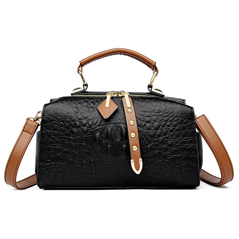 

Высококачественная кожаная сумка-тоут с крокодиловым узором для женщин, роскошная сумка-мессенджер через плечо для женщин