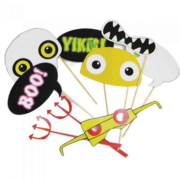Amscan Boo Crew Photobooth Props (Pack of 9)