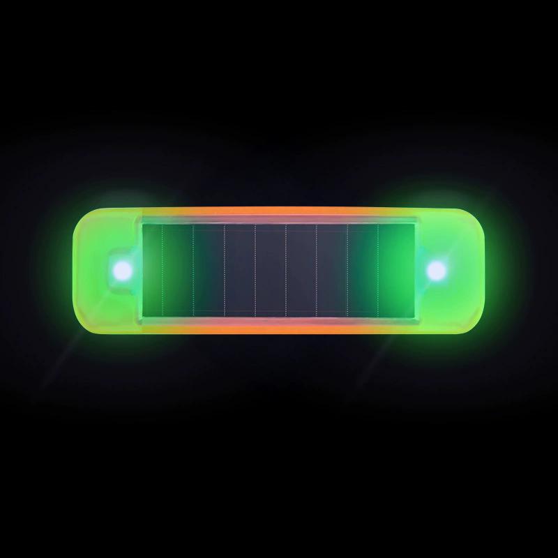 Mini LED Solar Power Car Warning Light Night Security Simulated Alarm Wireless Anti-Theft Caution Lamp Flashing Dummy Alarm Lamp