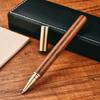 Vintage Wood Signature Pen Wooden Pen Copper Wood Pen Orb Pen, Metal Brass Neutral Pen Laser