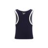 Reebok Color Block Logo Print Slim Fit Sports Casual Tank Top Women Tops Dark-Blue 24SRC410WGN2
