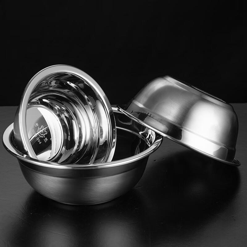 ZMR 304 Stainless Steel Round Basin Set