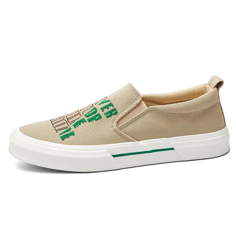 Shinbu Spring New Mens Shoes Korean Fashion Fashion and Casual Men's Cloth Shoes Flat Sole OnePin Shoes