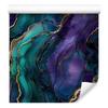 Wallpaper Ink Navy Blue, Turquoise, Indigo and Blue 50x1000