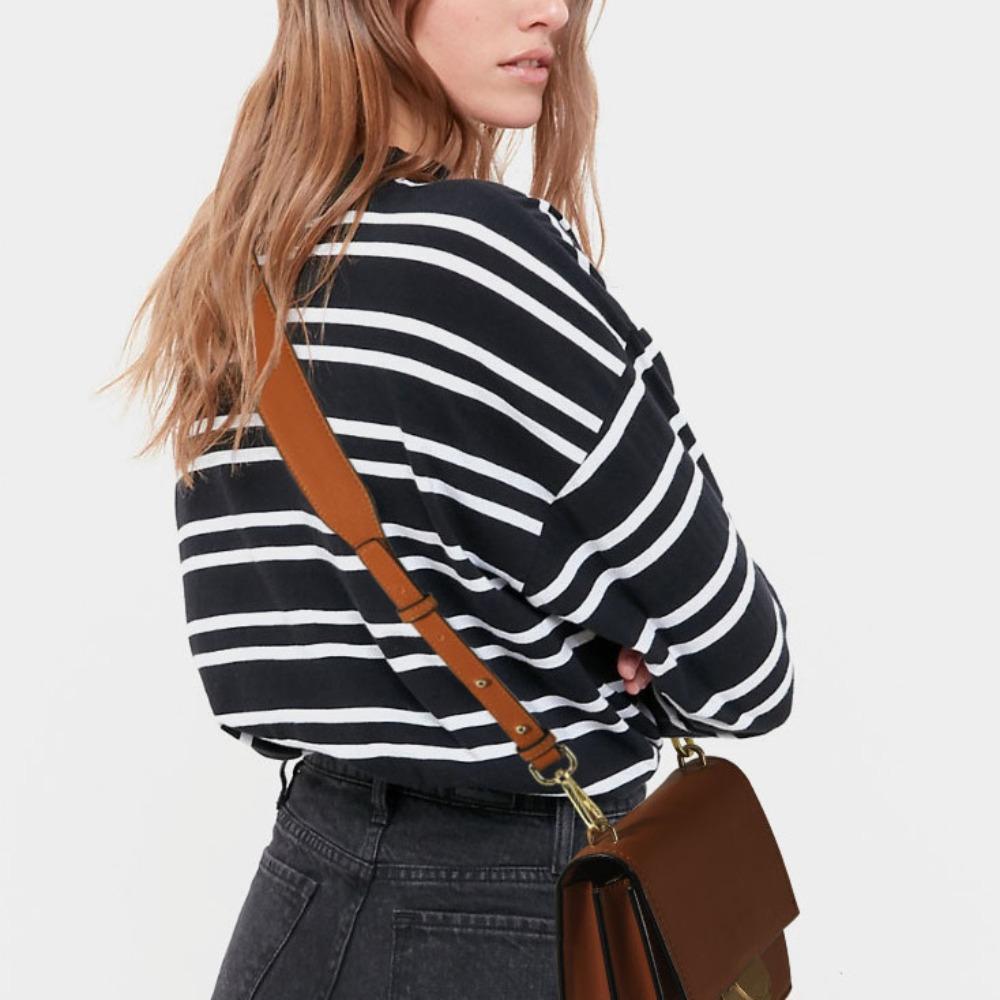 Crossbody Replacement Shoulder Strap Full Grain Cow Leather Bag Belt  Bag Accessories