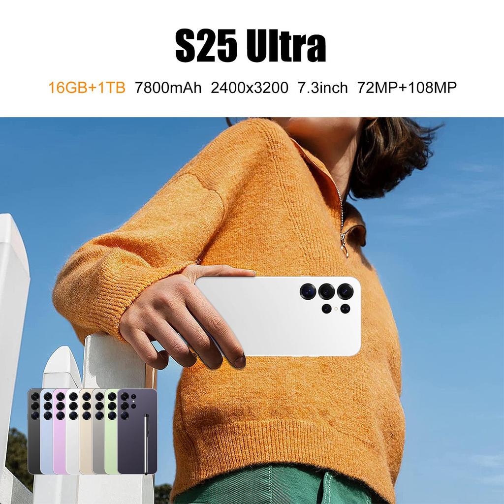 Smartphone S25 Ultra: Android 15 con Penna Integrata, 16 GB di RAM + 1 TB di Archiviazione
