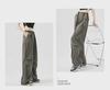 Women's High-Waist Velvet-Lined Wide-Leg Climbing Pants - Autumn/Winter 2025 American Style